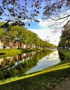 Canal in Middelburg, The Netherlands